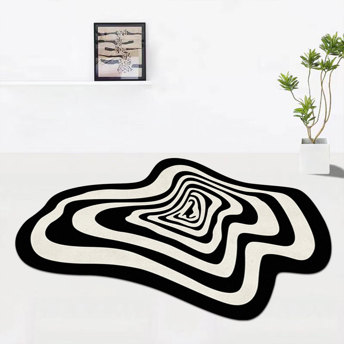 "Liquid stripes" carpet